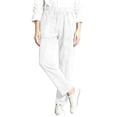 thumbnail image 1 of Tiweut Pants for Women Corduroy Long Straight Leg Elastic Waist with Pockets Trousers, 1 of 7