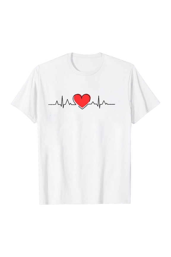 Valentine's Day Womens T Shirts,Matching Couple Interactive Short Sleeve Tees Round Neck with Phrases Heart Designs Comfortable Anniversary Date Night,Tops,A-White,2XL