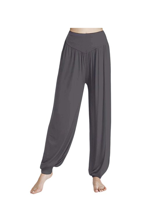 Women's Elastic Soft Yoga Sports Pants Dance Harem Pants