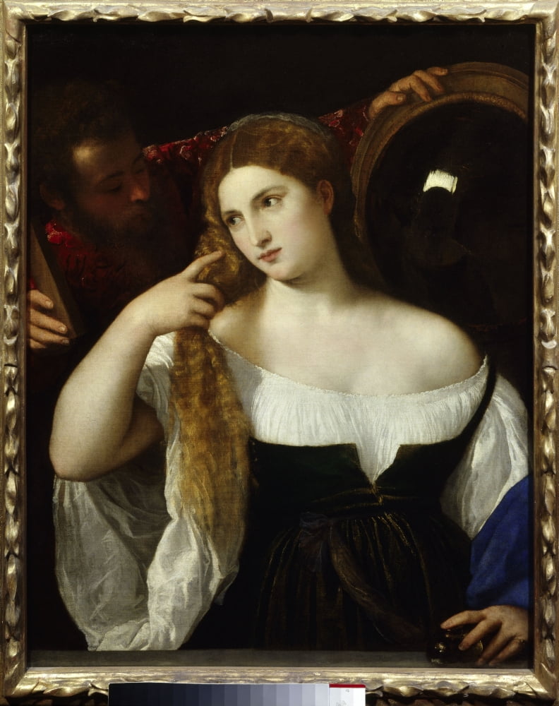 Tiziano Vecellio A Canvas Art - (18 x 24)