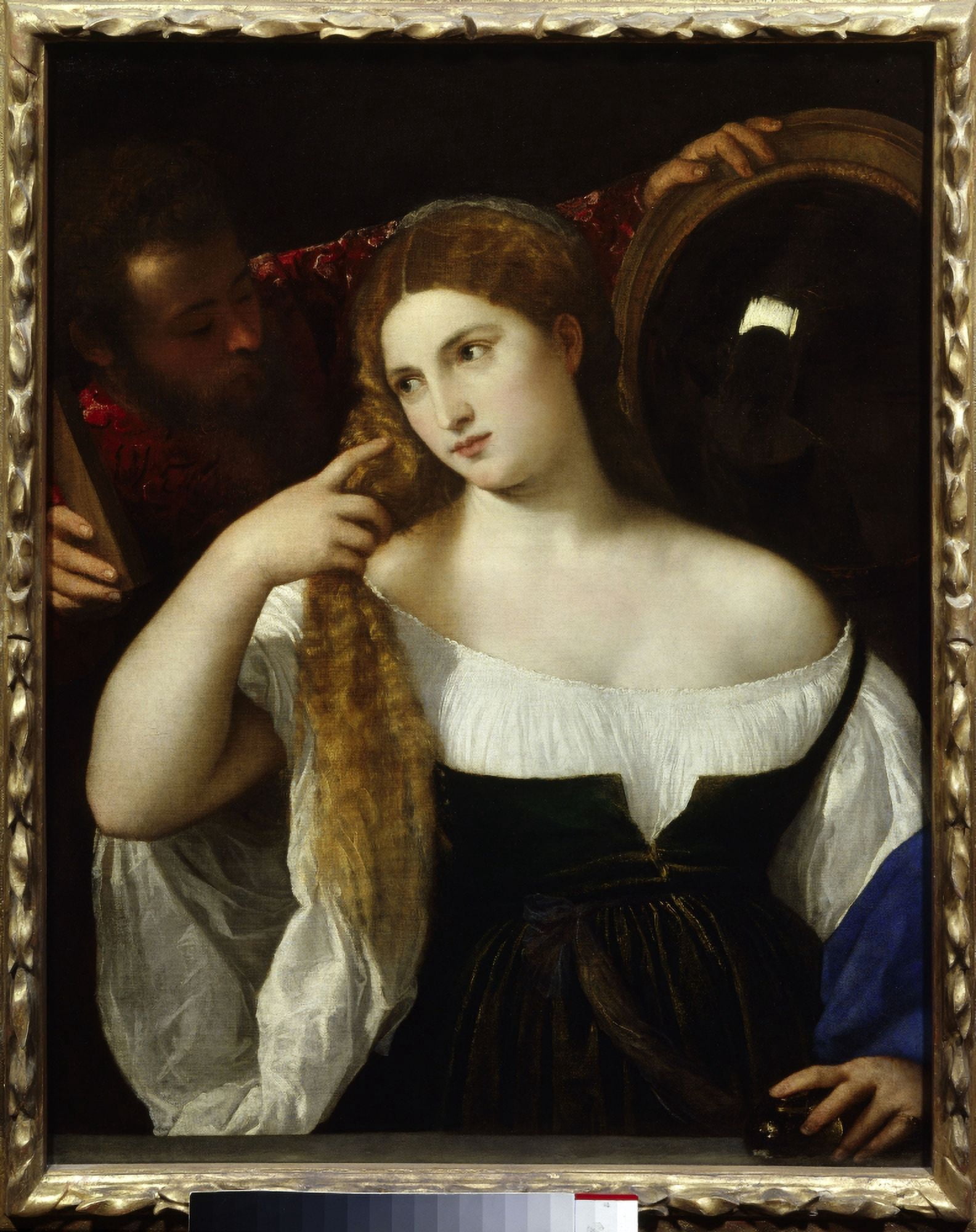 Tiziano Vecellio A Canvas Art - (24 x 36)