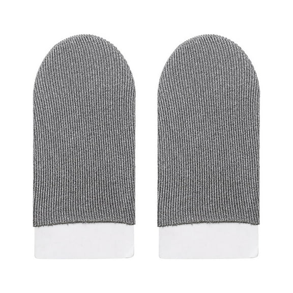 Tizuqe 1 Pair Gaming Finger Sleeves Game Gloves Breathable Thumb Finger Cots Fingertip Cover for Mobile Games PUBG/COD/LOL/ROS