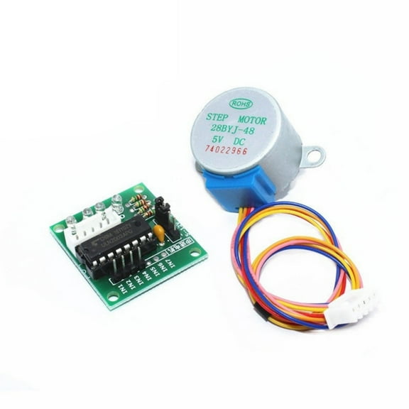 Tizuqe 1 Set 5V Stepper Motor & ULN2003 Driver Board Comprehensive Stepper Motor for Arduinos Projects & Robotics Applications