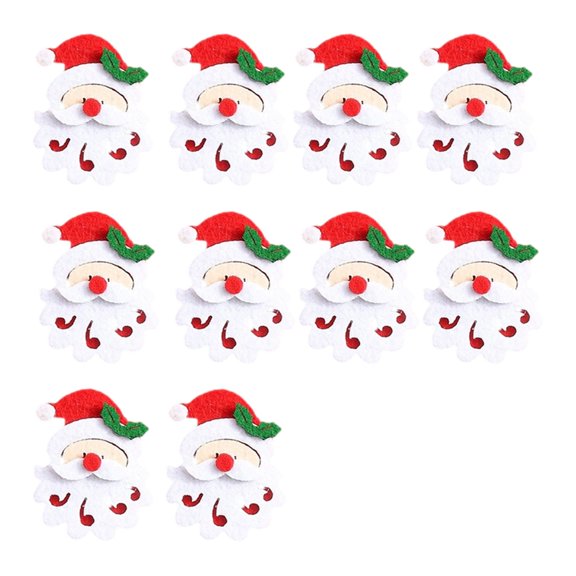 Tizuqe 10 Divisions Holiday Perceived Ornamentation Set Traditional Christmas Designs Suspended Deck For Firepit Gift Wrapping Inside Decoration
