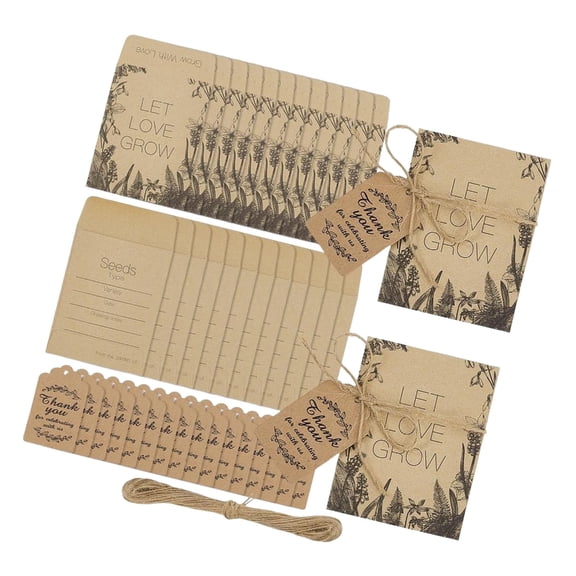 Tizuqe 100 Ready To Mail Envelopes With Appreciation Cards Sustainable Twine Accent For Birthdays Anniversaries Event
