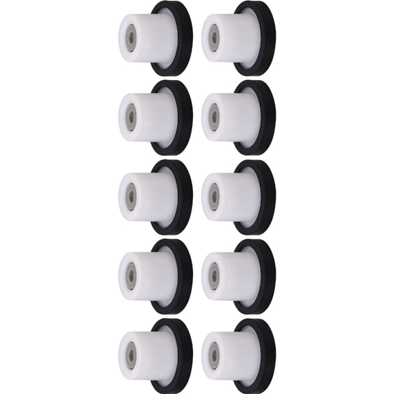 Tizuqe 10Pcs Plastic Check Valves Spring NonReturn Valves Spool Easily to Install