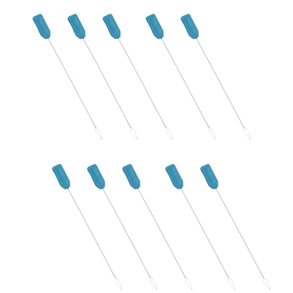 Tizuqe 10Pcs Sewing Machine Inserter Threader Plastic Needle Threaders Quick Threading Tool for Dressmaking Tailoring Craft