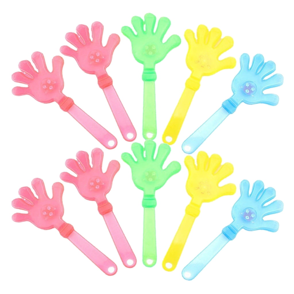 Tizuqe 10pcs Light up LED Hand Clappers Clap Hands Toy for Night Event ...