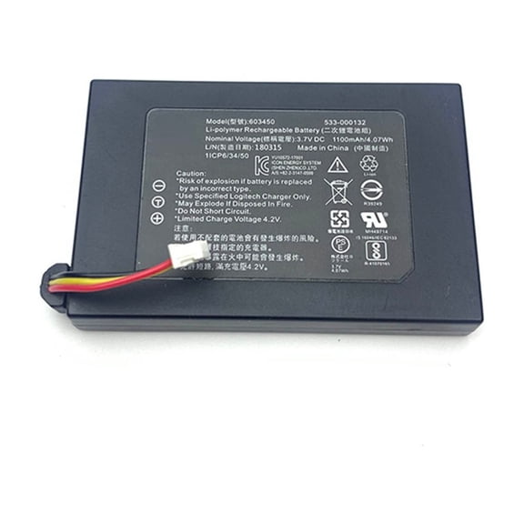 Tizuqe New 3.7V 1200mAh Game Headset Headphones Battery For G533 G933 G533S G933S