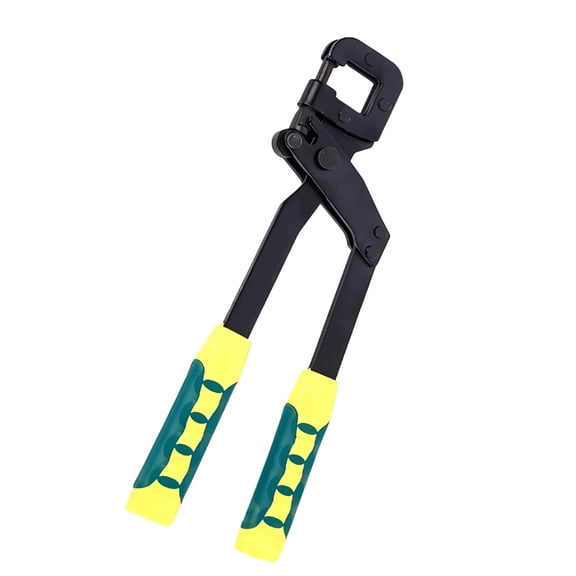 Tizuqe 12Inch Piercing Steel Keel Pliers Lock Studs Crimper Hole Punching Tool For Light Gauge Metal Framing With Antislip Grip