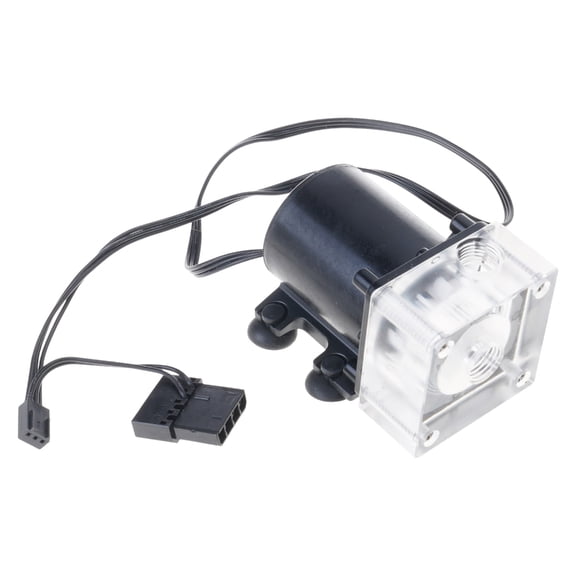 Tizuqe 12V G1/4 Thread Flow 500L/h Low Noise Pump Computer Cooling Water Pump for CPU PC Computer Cooling System