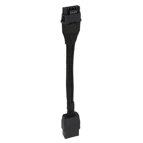 Tizuqe 12VHPWR 8Pin Female To 16Pin GPU Power Connector 600W High Current Capacity Gold Plated Contact Point