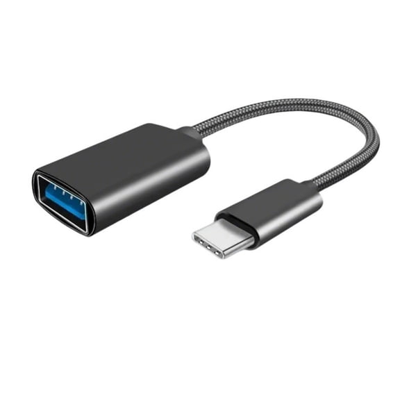 Tizuqe 12cm USB to USB 5Pin/Type C OTG Cable Wire Adapter Cord for Tablets Phones