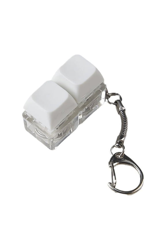 Switches Tester Switches Sampler for Mechanical Keyboard 2-Key 3-Key 4-Key switches Testing Tool Keychain Transparent