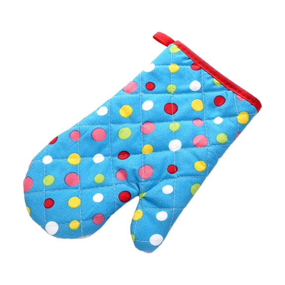Tizuqe 1Pcs Hot Oven Mitts Baking Heat Resistant Gloves Pad Microwave Insulation Mat Padded Protective Kitchen Cooking Tool
