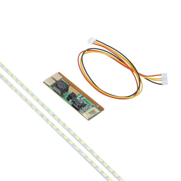 Tizuqe 1Set 15-24" Wide Screen Universal Light Strip Kit Highlight Dimmable LED Backlight Lamp Adjustable Light for LCD Monitor