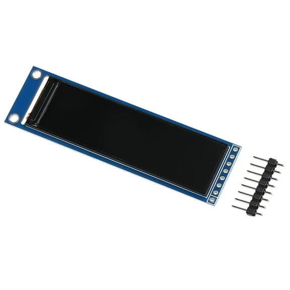 Tizuqe Full Angled TFT Display Screen LCD Screen Color Display Module Communication Module 2.25inch 76x284 ST7789