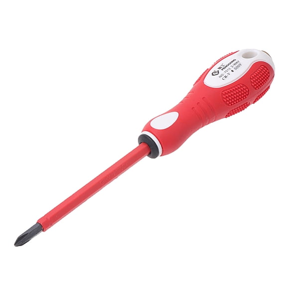Tizuqe 2-In-1 Dual for Head Screwdriver Electrical Tester Pen 500V Voltage Detector Too