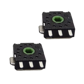 Tizuqe 2 Piece Green Cores Mouse Encoders Decoders for ROGGladiusIII MambaElite Mouse Wheel Accessory