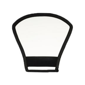 Tizuqe 2-in-1 Silver/White Camera Flash Diffuser Softbox Photo Flash Light Reflector Portable Flash Light Diffuser Reflector