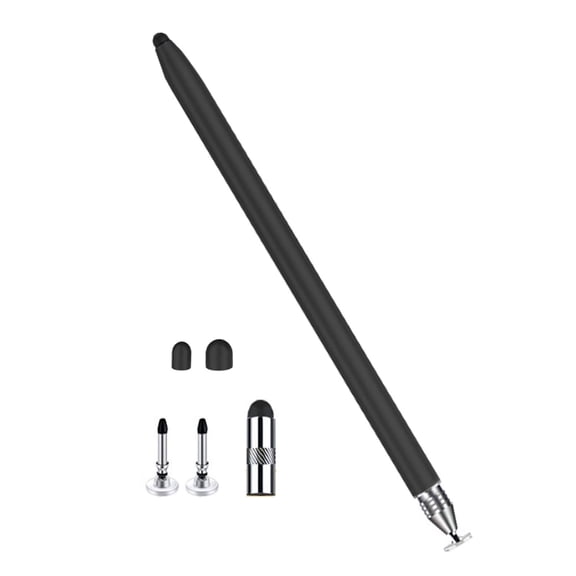 Tizuqe 2 in 1 Touchscreens Pen Double Head Design Soft Rubber Tip Universals Tablets Ph