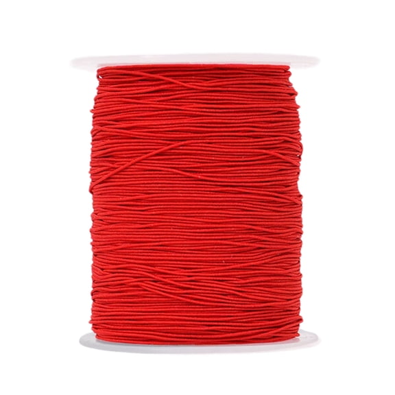 Tizuqe 200 Yards Elastic Cord Bracelet Thread Coloured Beading Thread String for Necklace Chinese Knot Jewelery Making