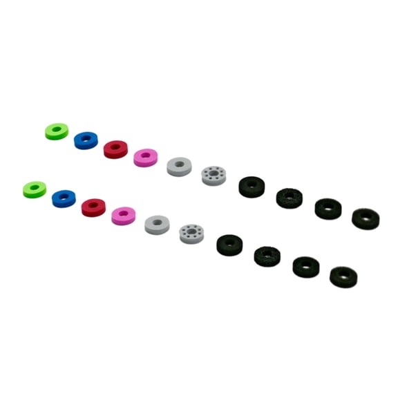 Tizuqe 20Pcs Aim Assist Rings for Game Controller Auxiliary Rings Precisions Rings Motion Control Rings