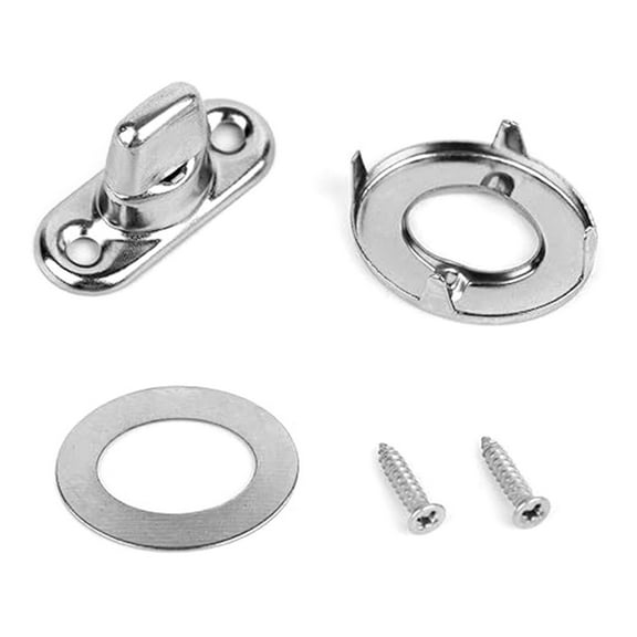 Tizuqe 20Pieces Turn Button Eyelet Studs Set Portable for Secure Mounting Needs
