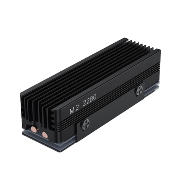 Tizuqe 2280 SSD Heatsink Heat Sink Improved Radiators Metal Cooling Pad Grooves Designs