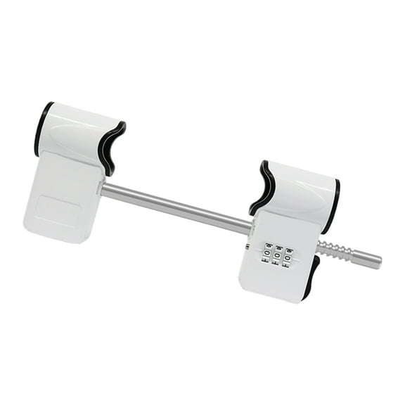 Tizuqe Multifunction Double Door Security Lock with personalizes 3 Digit Code Metal Double Door Lock Simple Installation for House