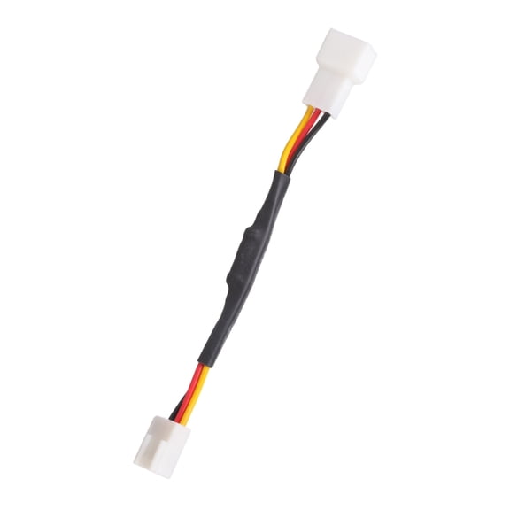 Tizuqe Low-Noise Resistors Cable Efficient Management PVC & Metal Cord with 3Pin/4pins Simple Installation for PC Case Fan