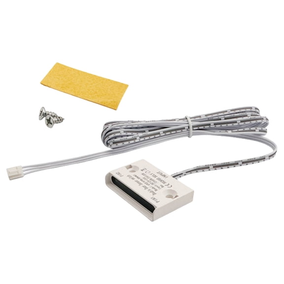 Tizuqe 2Pcs Double Door Control Motion Sensors Switches With 0 7CM Induction Distance for Cabinet Closet Lighting Installation