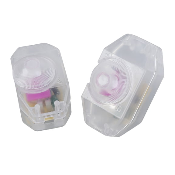 Tizuqe 2Pieces Practical LED Dimmer Switches Easy Installion Designs Portable Accessory for Dimmable 220V 230V Lamp Use