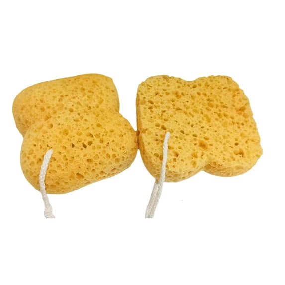 Tizuqe 2Pieces Bath Loofah Sponges for Deep Cleaning Gentle Exfoliating Body Scrubbers for Dry and Sensitives Skin