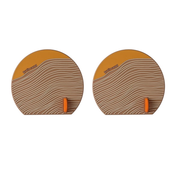 Tizuqe 2Pieces Silicone Drain Plug Hair Stopper Set for Bathtub and Sink Protections