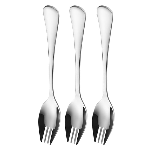 Tizuqe 3 Pieces Travel Friendly Cutlery Set Camping Spoon Forks Portable Travel Forks