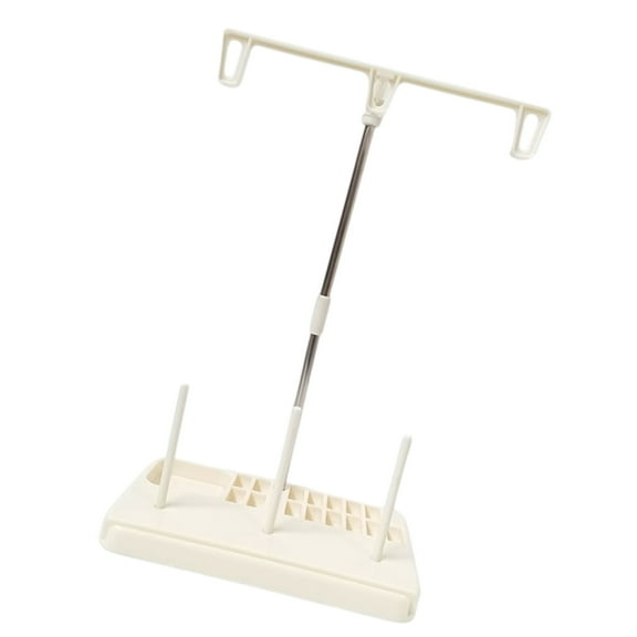 Tizuqe 3 Spool Thread Holder Stand Detachable Thread Rack for Domestic Sewing Machine Embroidery Machine Thread Bobbin Holder
