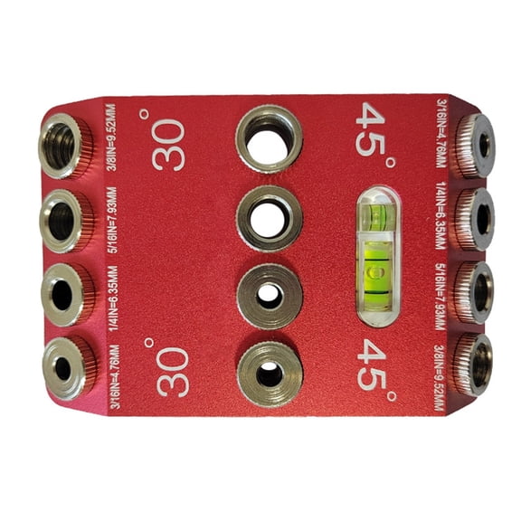 Tizuqe 30 45 90 Angled Drill Guide for Cable Railing Drill Block Guide for Angled