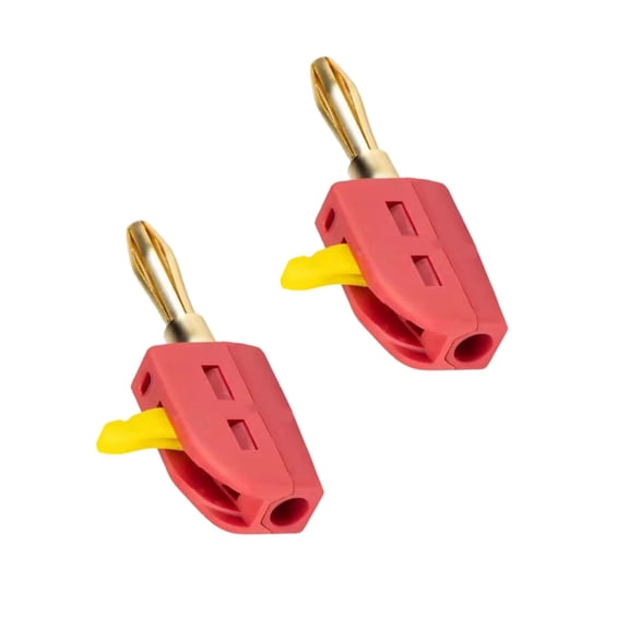 Tizuqe 32A High Current Banana Plugs Gold Plated Solderless Quick Connect Terminals