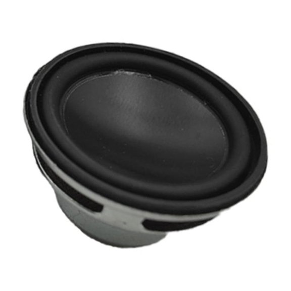 Tizuqe 33mm 4Ohm 3W Round Rubber Edges Speaker Driver With Two Magnets Structure And Aluminum Concave Diaphragm