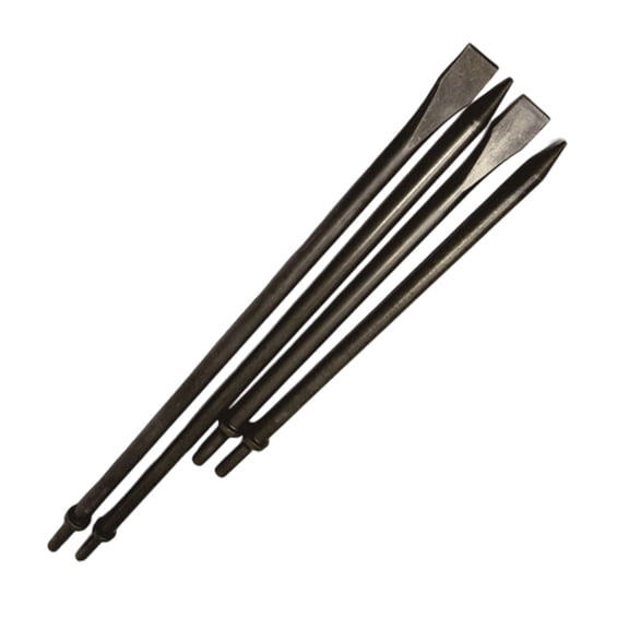 Tizuqe 350mm 14Inch 450mm 17Inch Long Air Pneumatic Hammer Chisels, Flat Chisels Tool