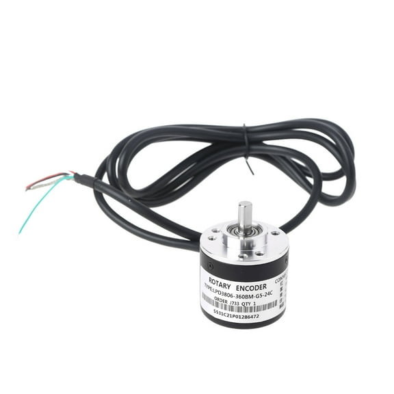 Tizuqe 360P/R Incremental Rotary Encoder AB phase encoder 6mm Shaft for W coupling New