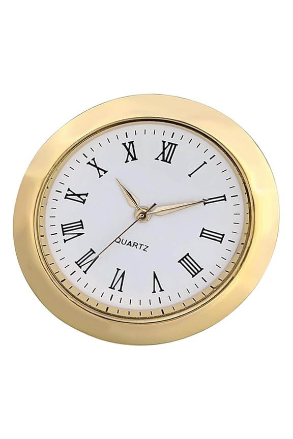 36mm Round Circular Inlaid Watch Head with Roman Numerals for Crafting and Repairing