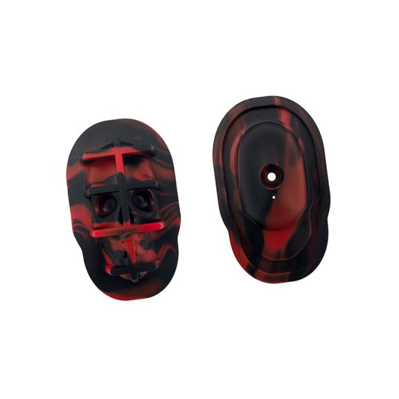 Tizuqe 3D Head Shape Ice Cubes Mold Easy Releases Silicone Ice Tray Kitchen Tool