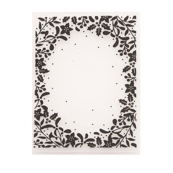 Tizuqe 3D Textured Flower Leave Embossing Folders Cards Making Embossing Folders Crafts Template Stencils for DIY Scrapbooking