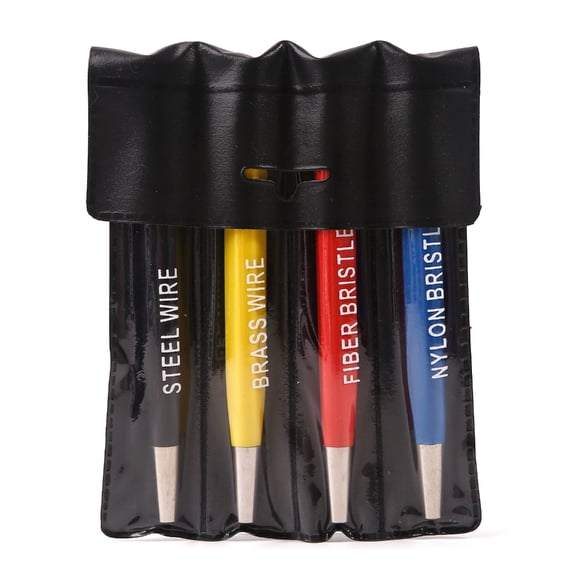 Tizuqe 4 Pack Brush Pen Set Multi Function Removing & Rust Jewelry Electrical