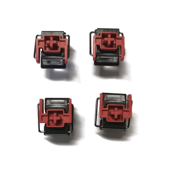 Tizuqe 4 Pcs Red Optical Switches Hot Swap Switch for Huntsman Elite Keyboard