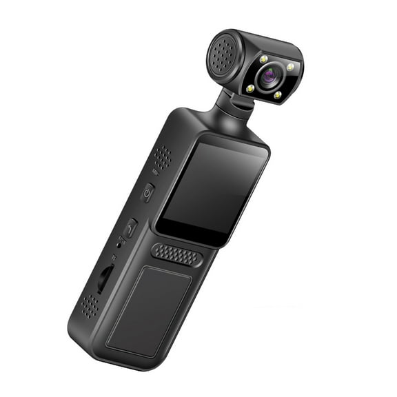 Tizuqe 4K Action Camera 180 Degree Rotating Mini Portable Camera Sports Body Camera