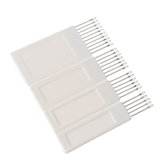 Tizuqe 4Pcs Transfer Tools Standard Gauge Needles For Brother Knitting Sewing Machine