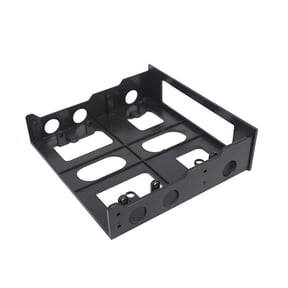Tizuqe 5.25" to 3.5" Drive Bay Adapters Front Bay Mounting Bracket 3.5 to 5.25 Floppy to Optical Drive Bay Tray Bracket